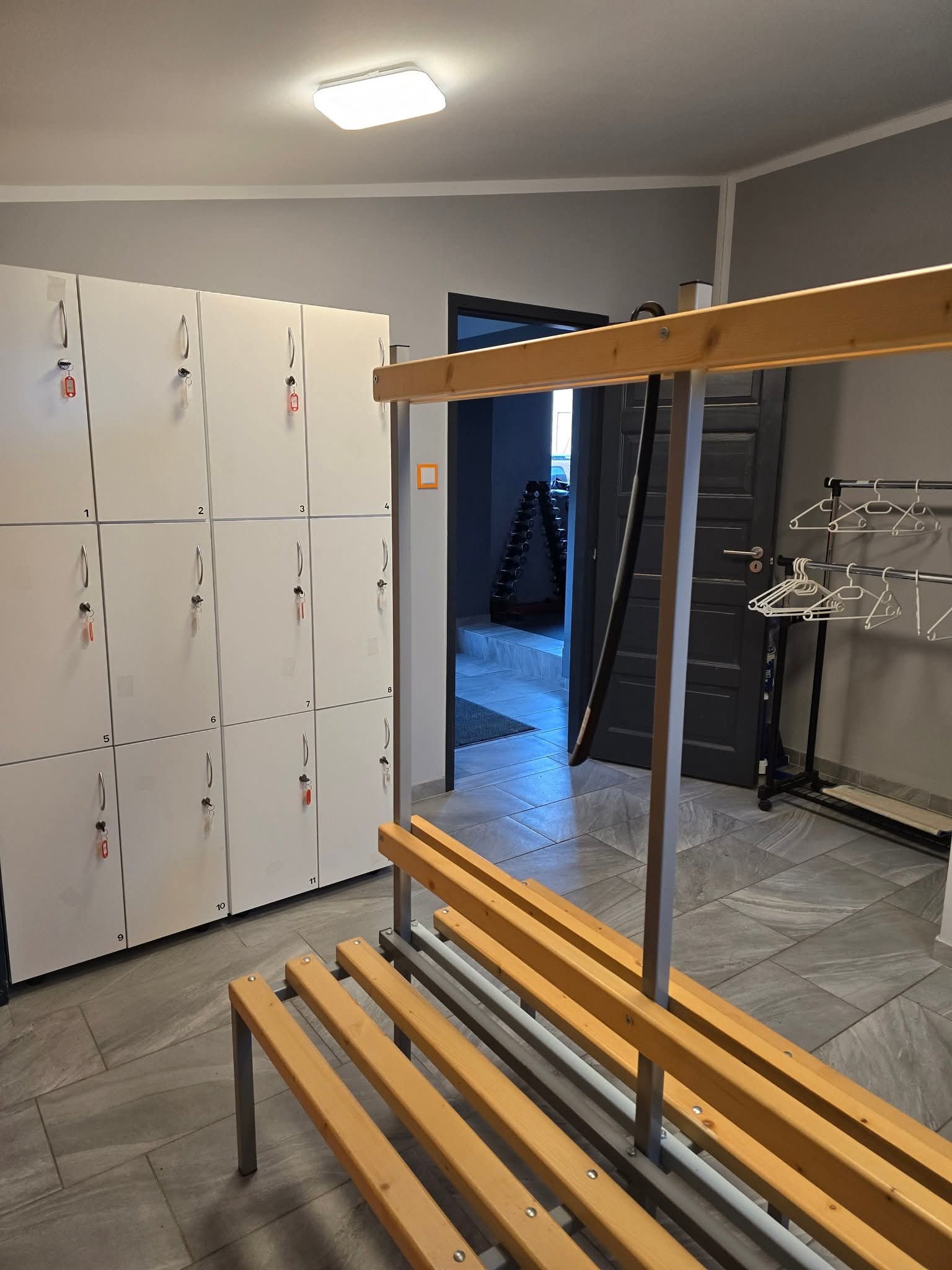 Főnix Fitness öltöző